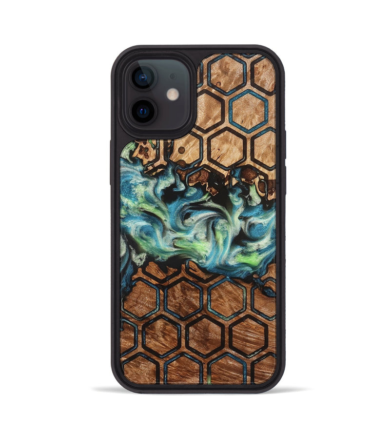 iPhone 12 Wood Phone Case - Giana (Pattern, 823271)