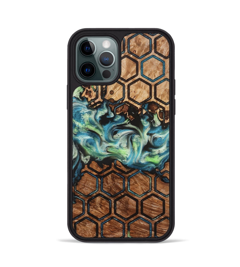 iPhone 12 Pro Wood Phone Case - Giana (Pattern, 823271)