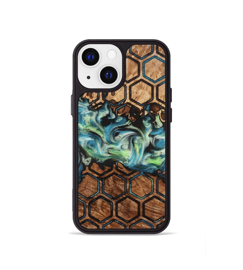 iPhone 13 mini Wood Phone Case - Giana (Pattern, 823271)