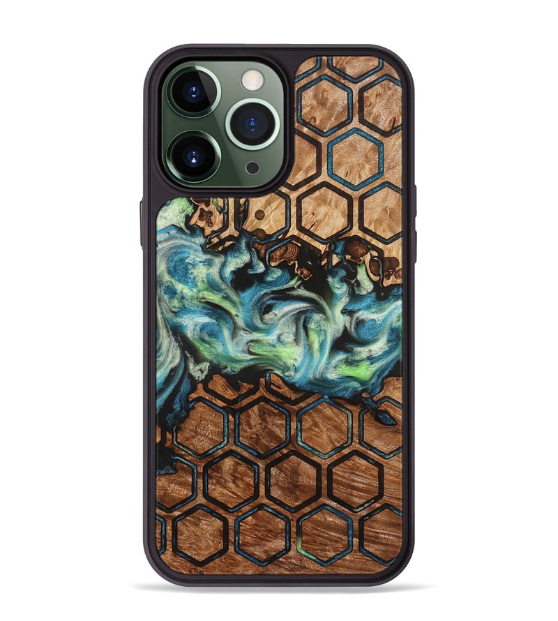 iPhone 13 Pro Max Wood Phone Case - Giana (Pattern, 823271)