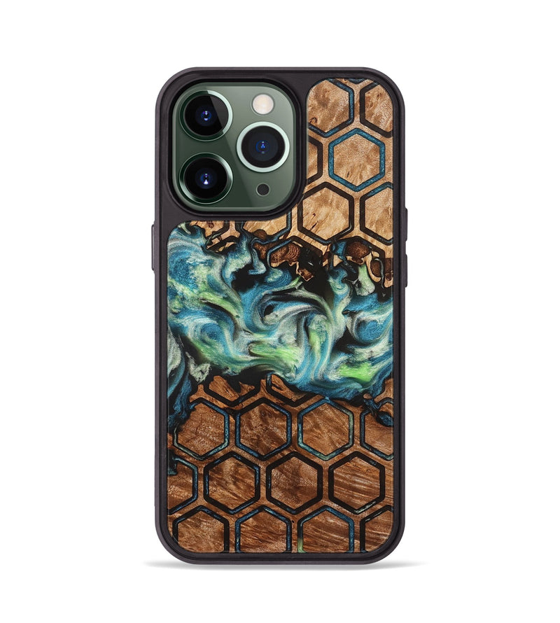 iPhone 13 Pro Wood Phone Case - Giana (Pattern, 823271)