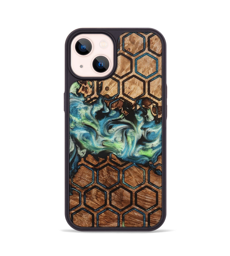 iPhone 14 Wood Phone Case - Giana (Pattern, 823271)