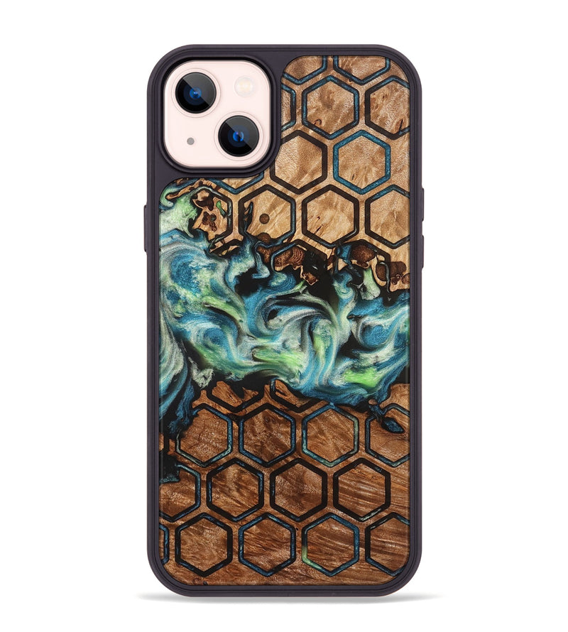 iPhone 14 Plus Wood Phone Case - Giana (Pattern, 823271)