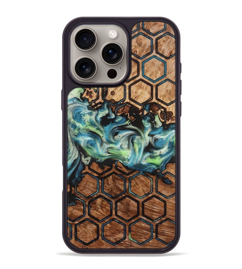 iPhone 16 Pro Max Wood Phone Case - Giana (Pattern, 823271)