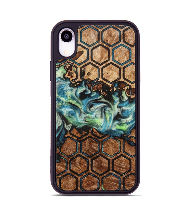 iPhone Xr Wood Phone Case - Giana (Pattern, 823271)