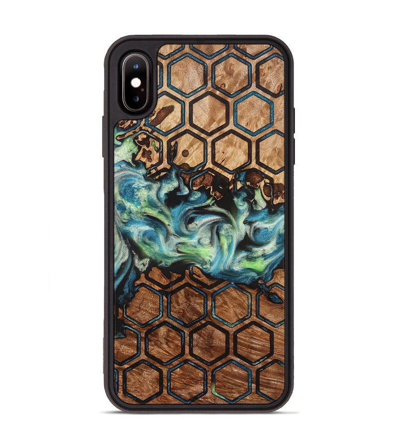iPhone Xs Max Wood Phone Case - Giana (Pattern, 823271)