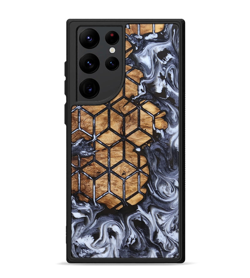 Galaxy S22 Ultra Wood Phone Case - Tempie (Pattern, 823272)