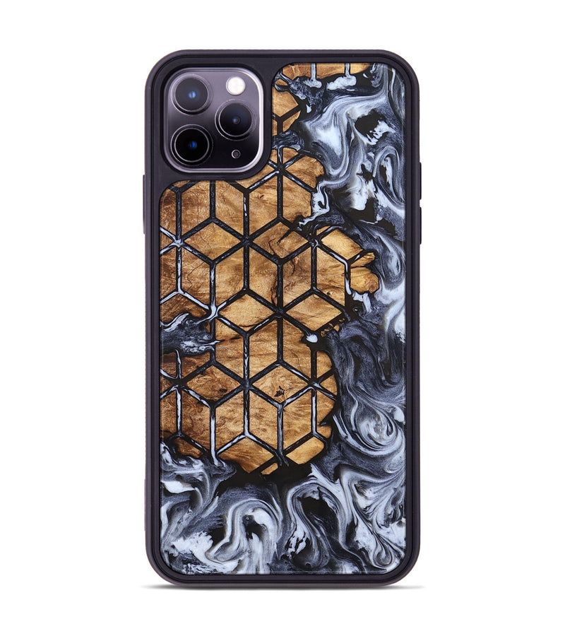 iPhone 11 Pro Max Wood Phone Case - Tempie (Pattern, 823272)