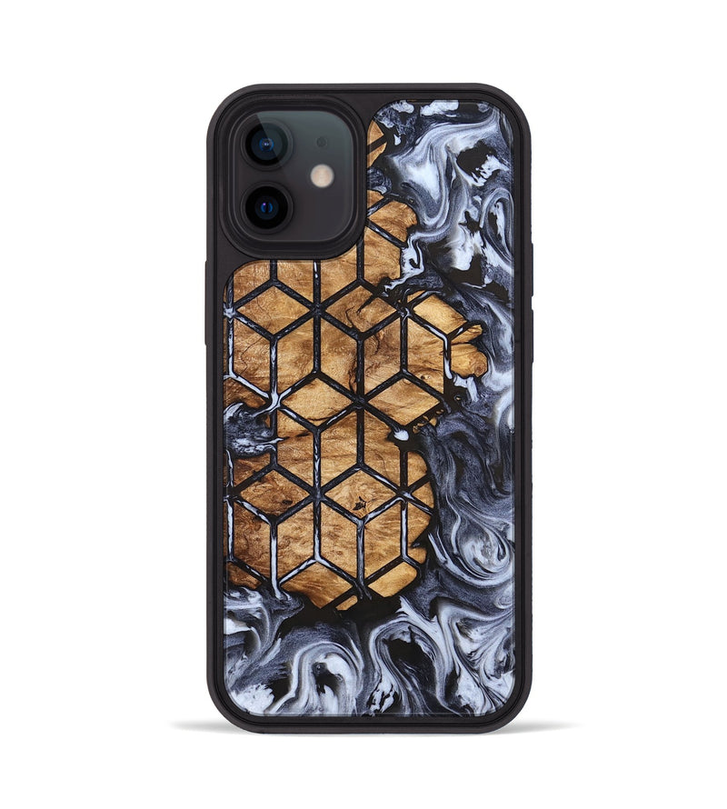 iPhone 12 Wood Phone Case - Tempie (Pattern, 823272)