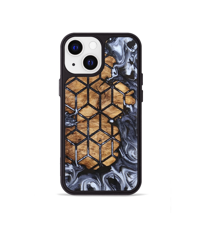 iPhone 13 mini Wood Phone Case - Tempie (Pattern, 823272)