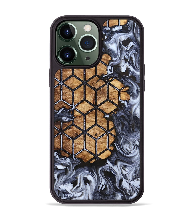 iPhone 13 Pro Max Wood Phone Case - Tempie (Pattern, 823272)