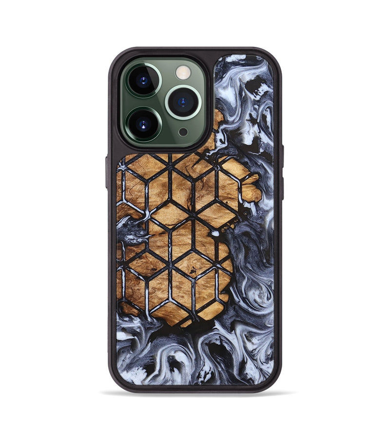 iPhone 13 Pro Wood Phone Case - Tempie (Pattern, 823272)