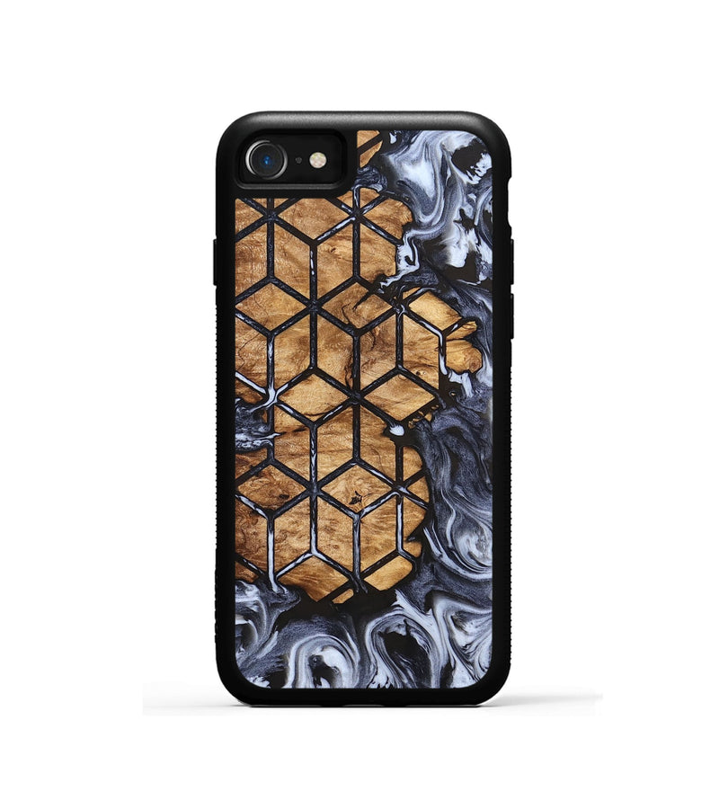 iPhone SE Wood Phone Case - Tempie (Pattern, 823272)