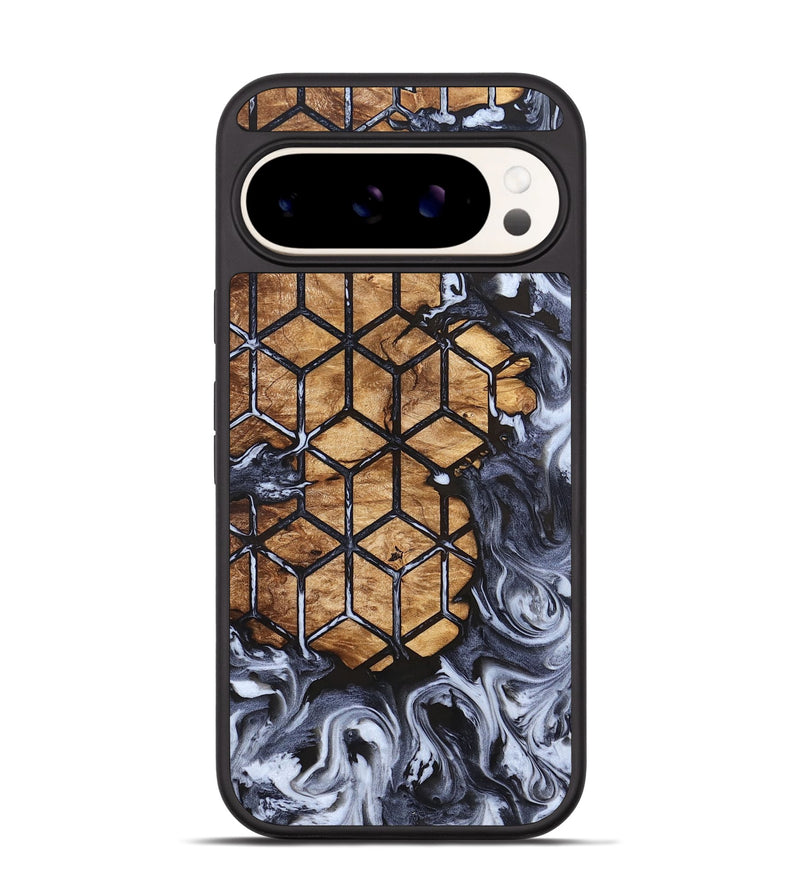 Pixel 9 Wood Phone Case - Tempie (Pattern, 823272)