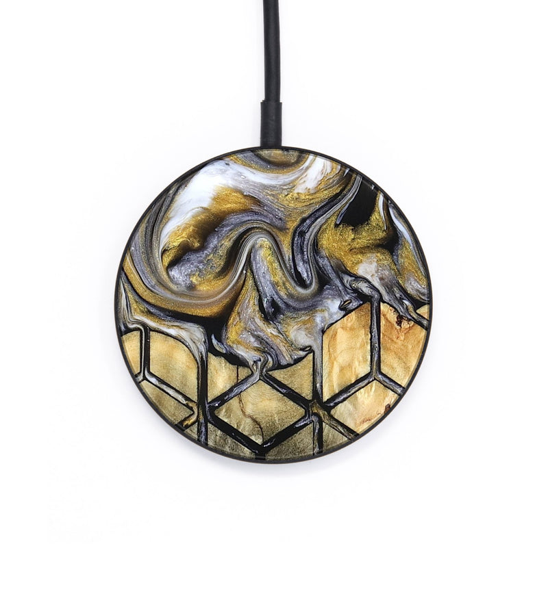Circle Wood Wireless Charger - Jessie (Pattern, 823279)