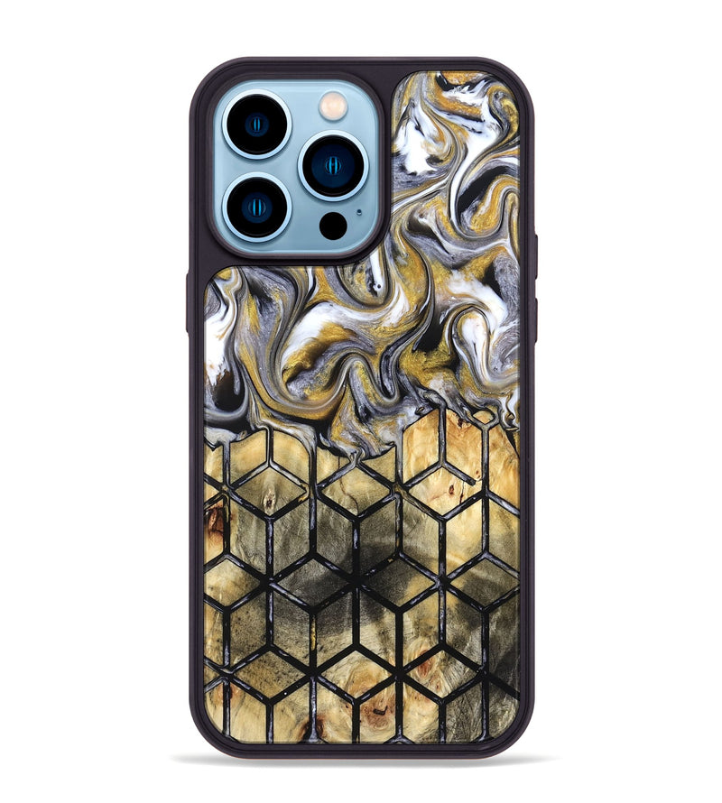 iPhone 14 Pro Max Wood Phone Case - Jessie (Pattern, 823279)