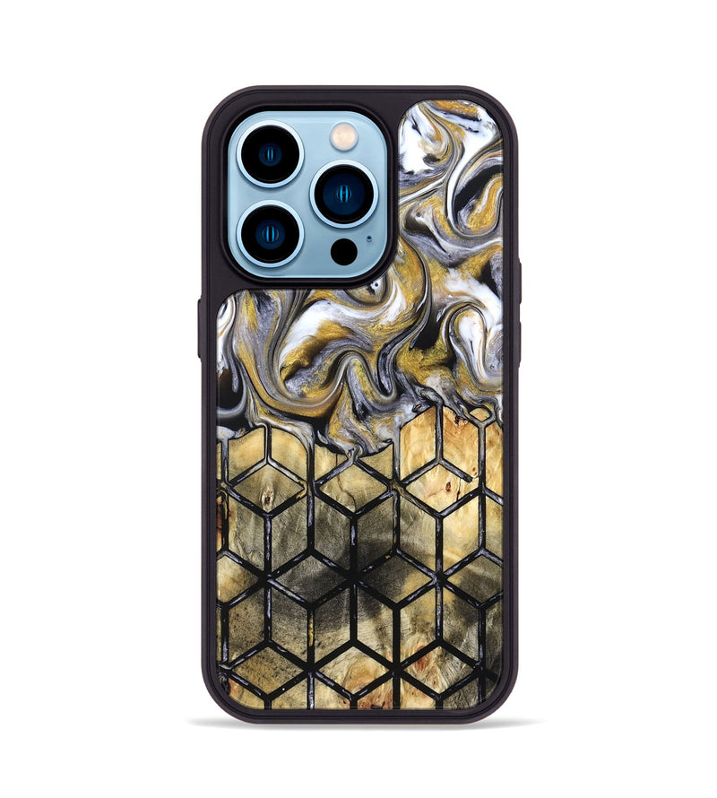 iPhone 14 Pro Wood Phone Case - Jessie (Pattern, 823279)