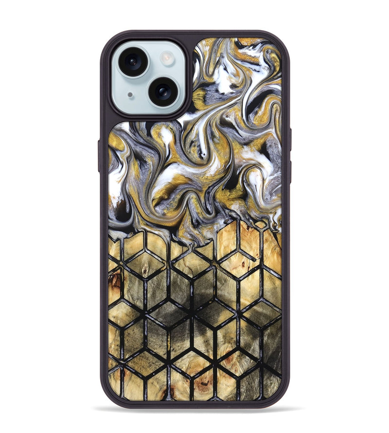 iPhone 15 Plus Wood Phone Case - Jessie (Pattern, 823279)