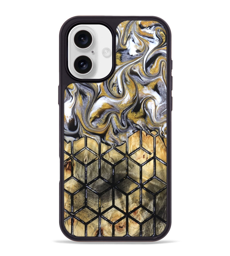 iPhone 16 Plus Wood Phone Case - Jessie (Pattern, 823279)