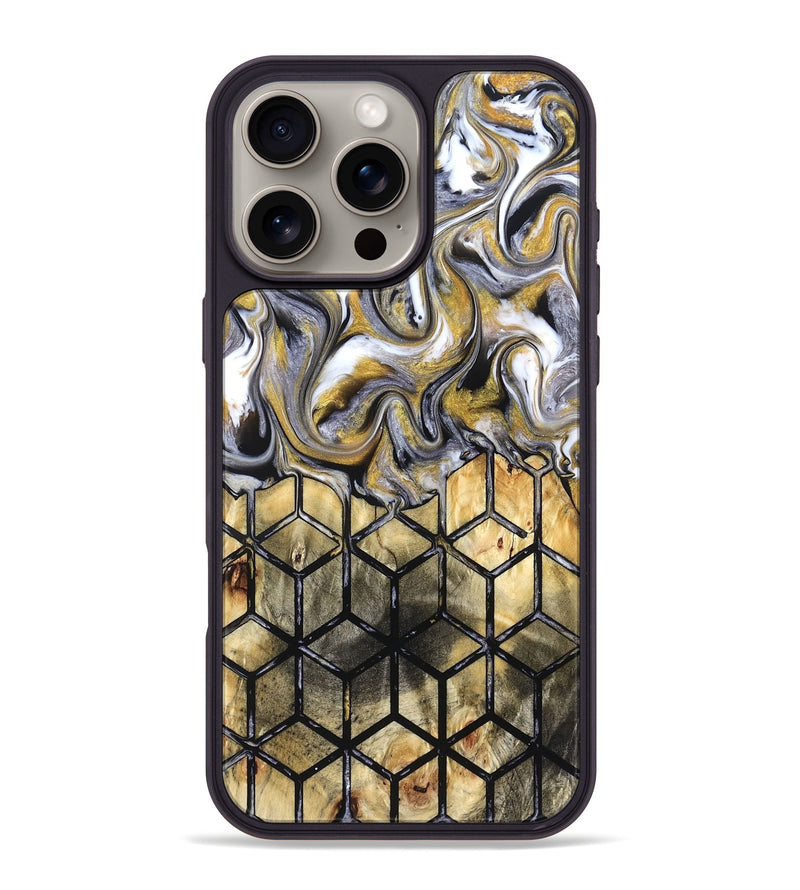 iPhone 16 Pro Max Wood Phone Case - Jessie (Pattern, 823279)