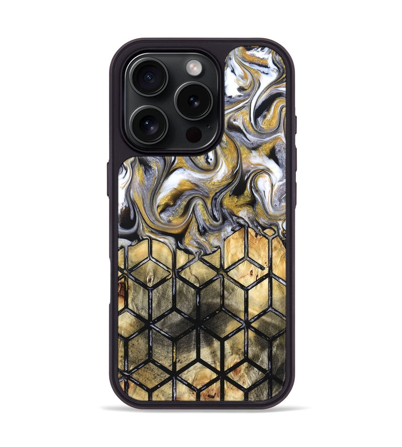 iPhone 16 Pro Wood Phone Case - Jessie (Pattern, 823279)