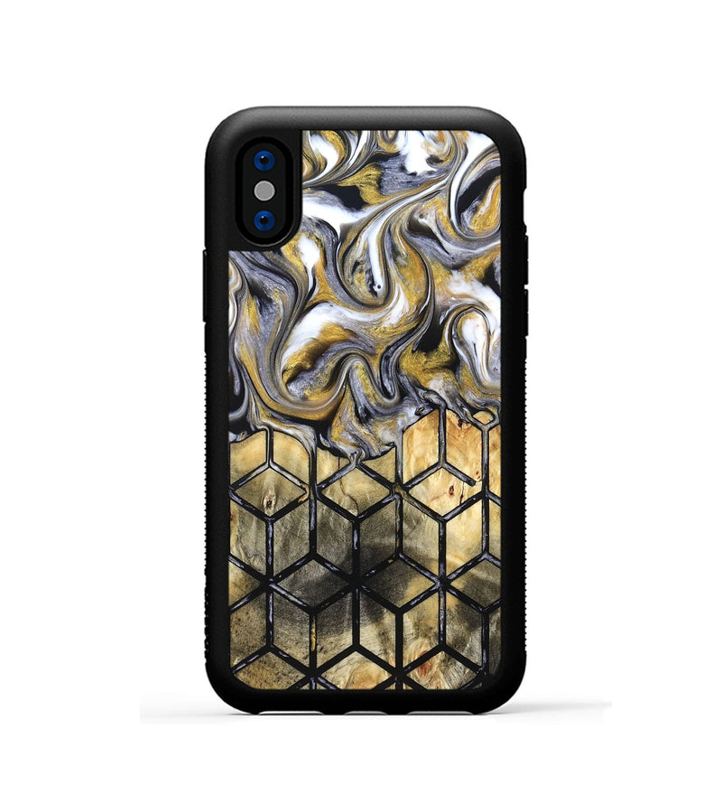 iPhone Xs Wood Phone Case - Jessie (Pattern, 823279)
