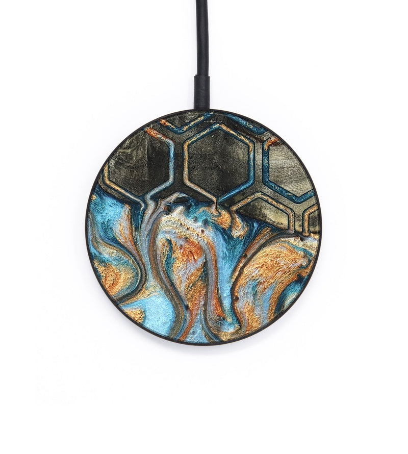 Circle Wood Wireless Charger - Kai (Pattern, 823280)