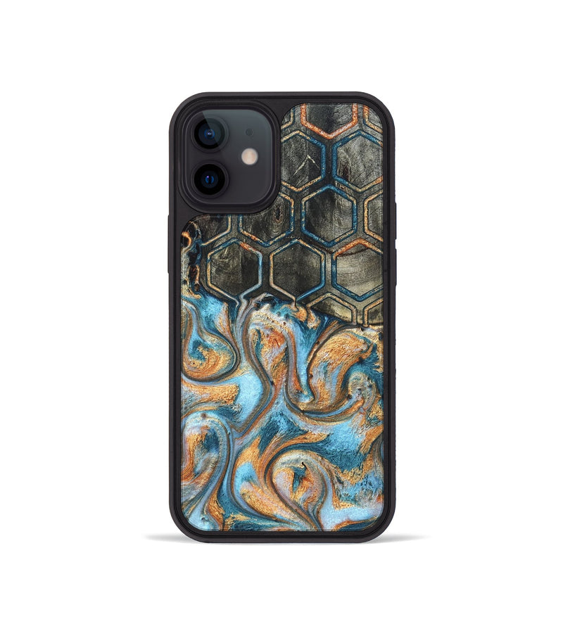 iPhone 12 mini Wood Phone Case - Kai (Pattern, 823280)