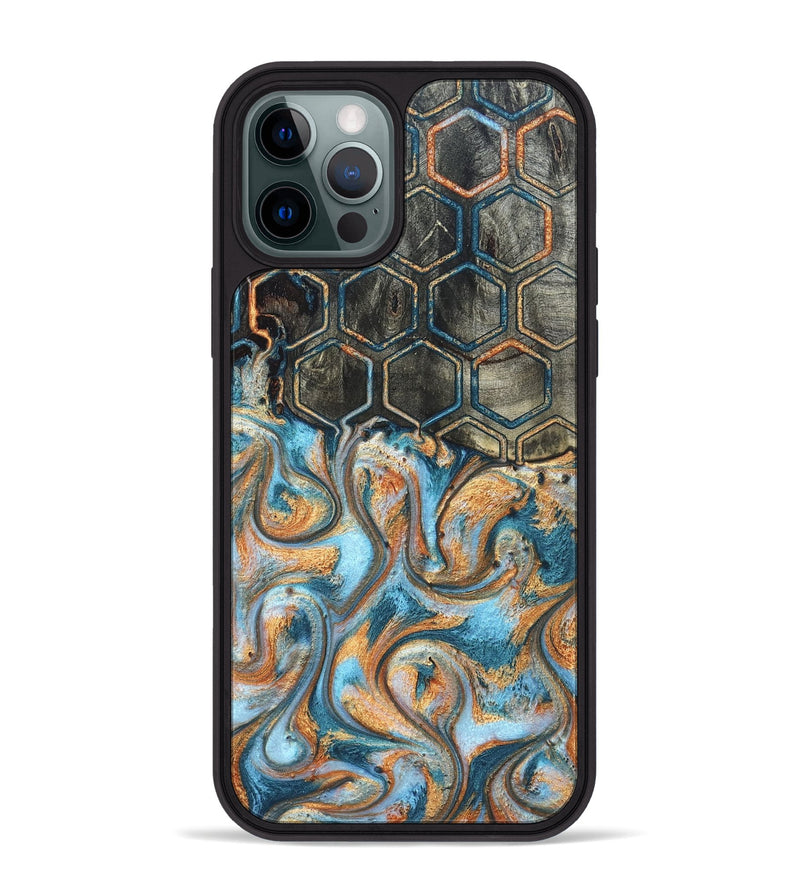 iPhone 12 Pro Max Wood Phone Case - Kai (Pattern, 823280)