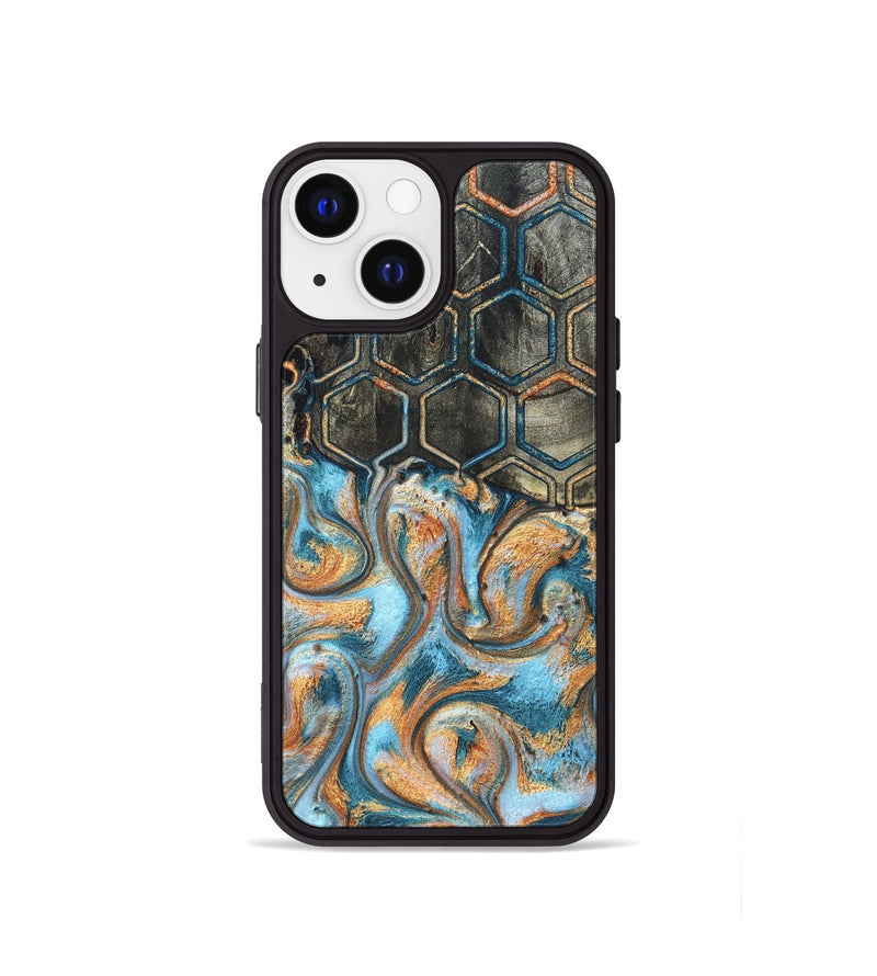 iPhone 13 mini Wood Phone Case - Kai (Pattern, 823280)