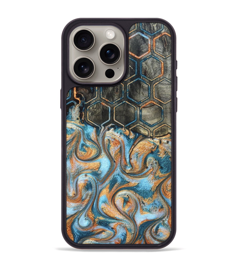 iPhone 15 Pro Max Wood Phone Case - Kai (Pattern, 823280)
