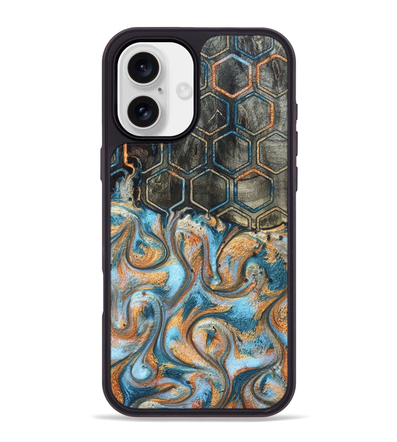 iPhone 16 Plus Wood Phone Case - Kai (Pattern, 823280)