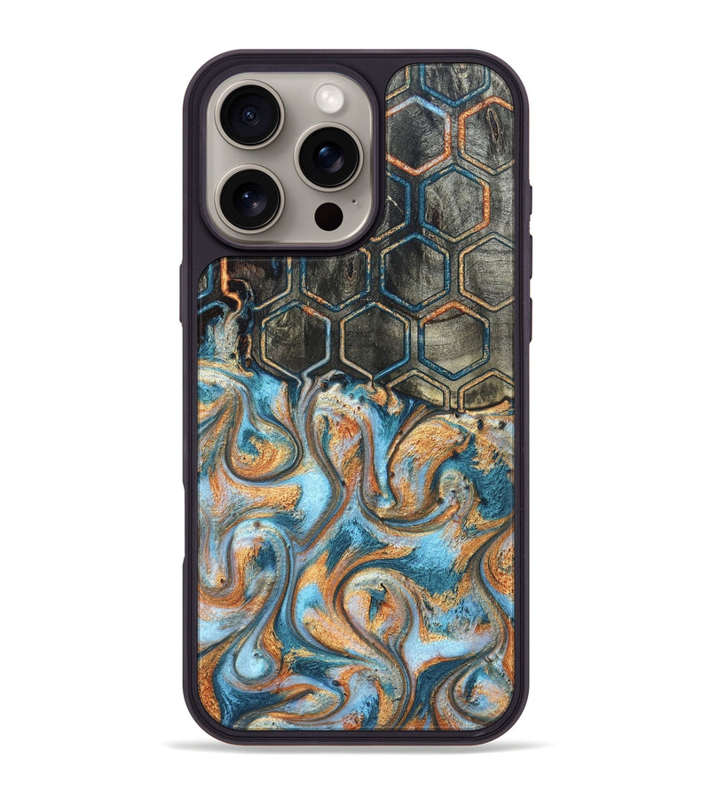 iPhone 16 Pro Max Wood Phone Case - Kai (Pattern, 823280)
