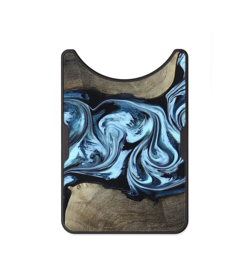 Alloy Wood Wallet - Bruce (Blue, 823284)