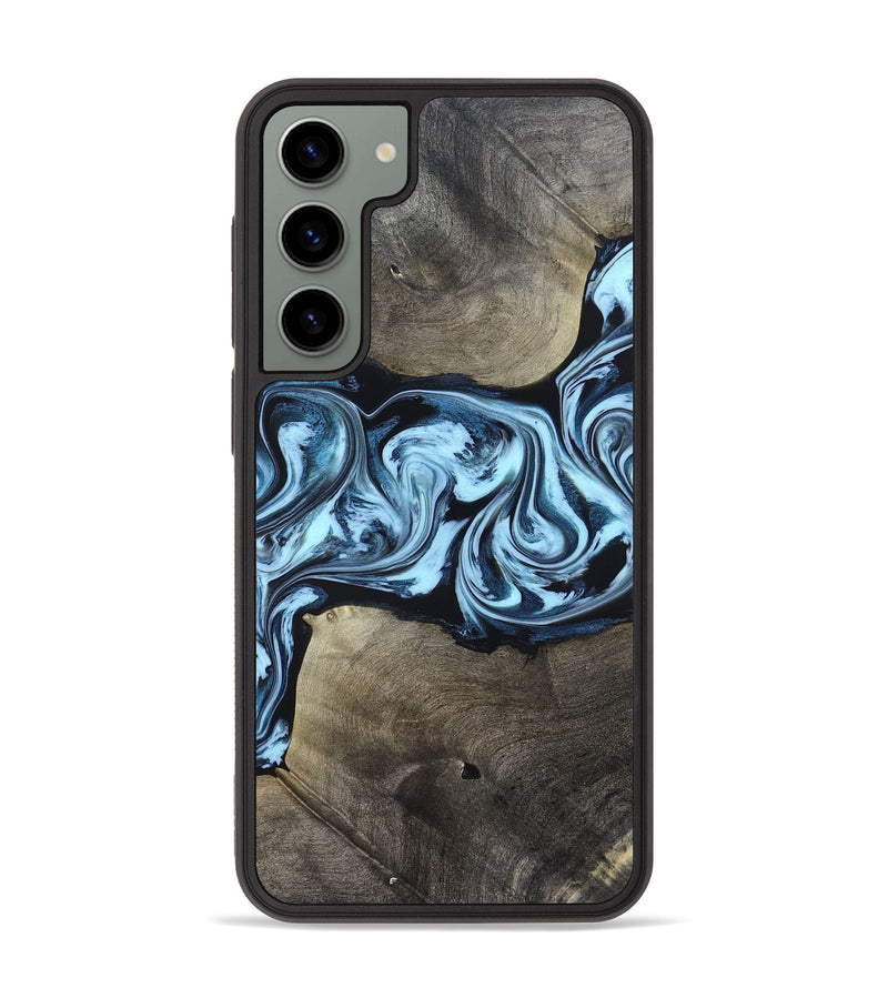 Galaxy S23 Plus Wood Phone Case - Bruce (Blue, 823284)
