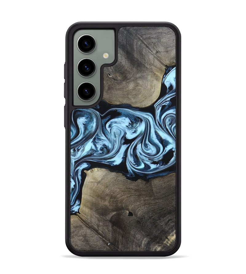 Galaxy S24 Plus Wood Phone Case - Bruce (Blue, 823284)