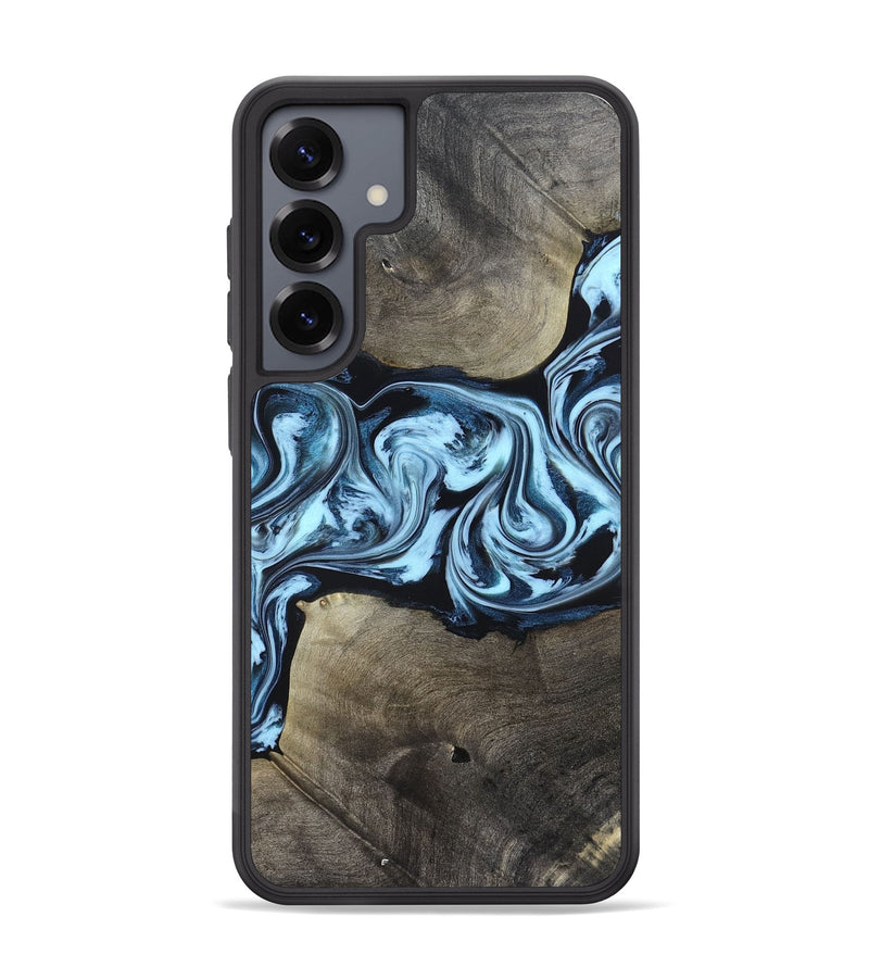 Galaxy S25 Plus Wood Phone Case - Bruce (Blue, 823284)