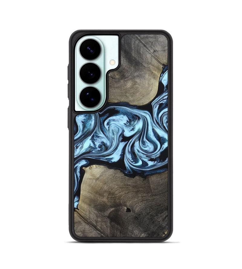 Galaxy S26 Wood Phone Case - Bruce (Blue, 823284)