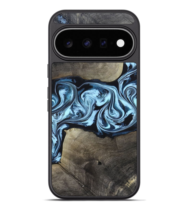 Pixel 11 Pro XL Wood Phone Case - Bruce (Blue, 823284)