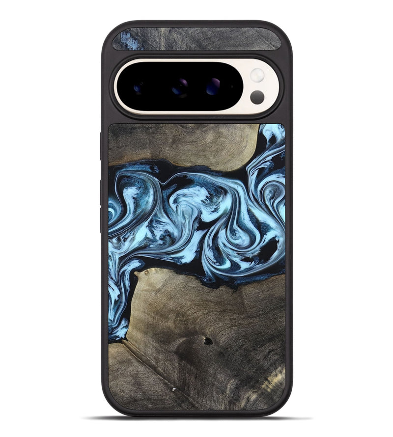 Pixel 9 Pro XL Wood Phone Case - Bruce (Blue, 823284)
