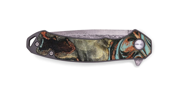 EDC Wood Pocket Knife - Hailie (Green, 823286)