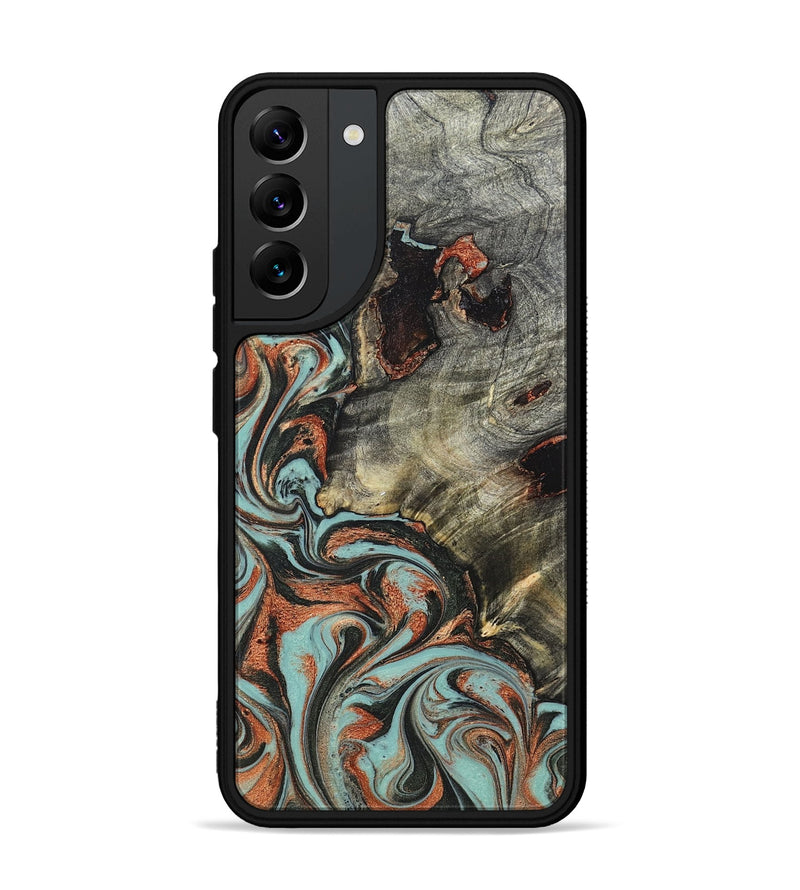 Galaxy S22 Plus Wood Phone Case - Hailie (Green, 823286)