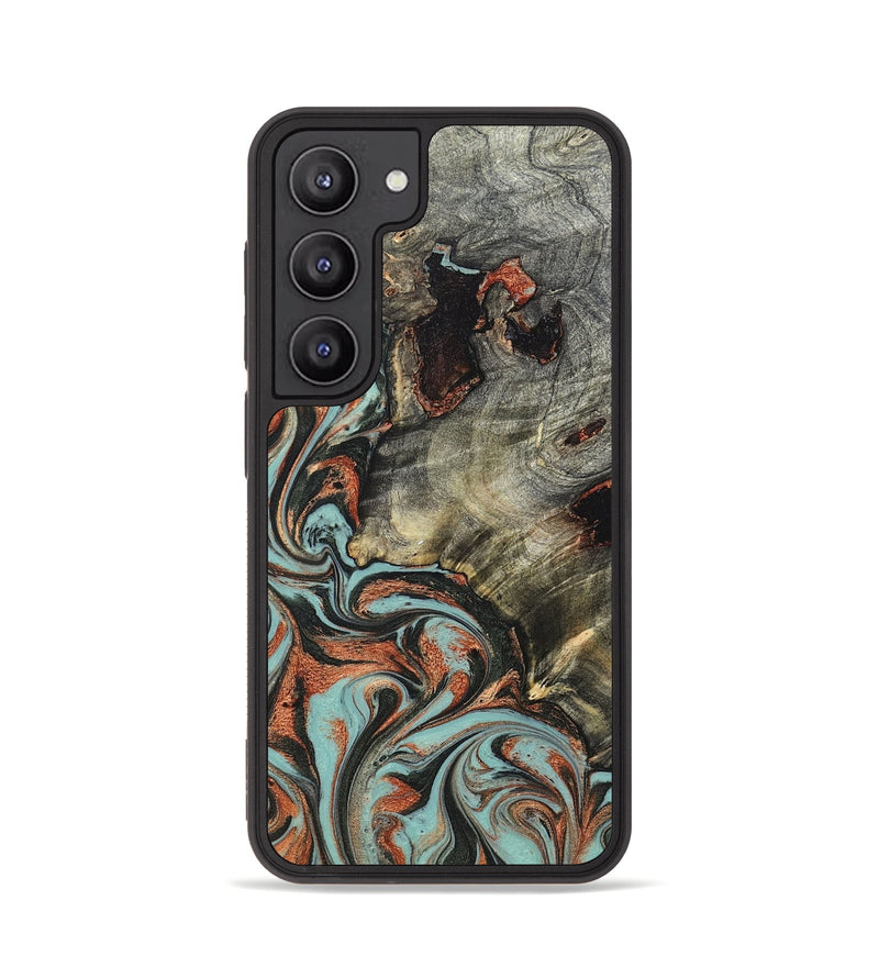 Galaxy S23 Wood Phone Case - Hailie (Green, 823286)