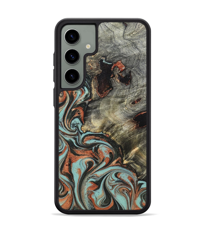 Galaxy S24 Plus Wood Phone Case - Hailie (Green, 823286)