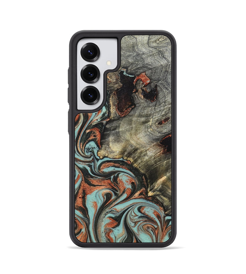 Galaxy S25 Wood Phone Case - Hailie (Green, 823286)