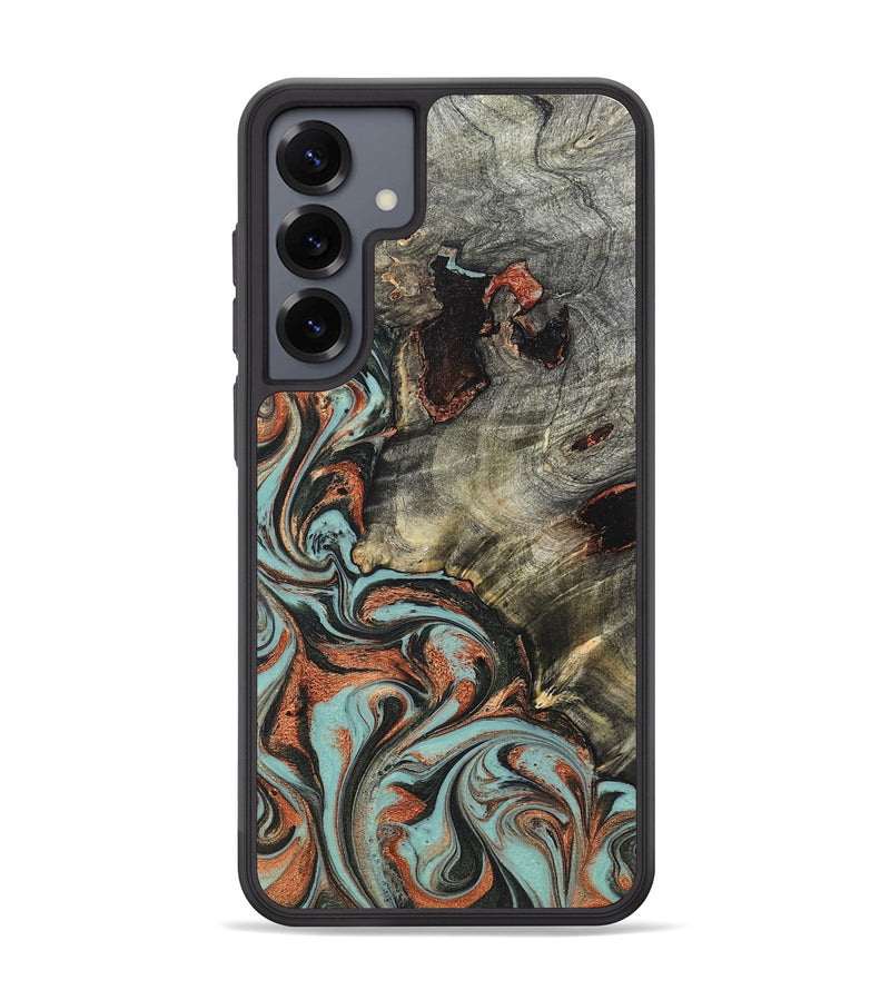 Galaxy S25 Plus Wood Phone Case - Hailie (Green, 823286)
