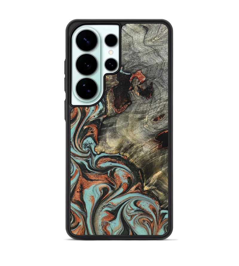 Galaxy S26 Ultra Wood Phone Case - Hailie (Green, 823286)