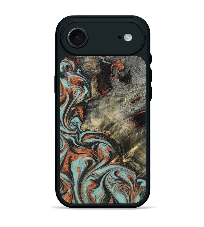 iPhone 17 Air Wood Phone Case - Hailie (Green, 823286)