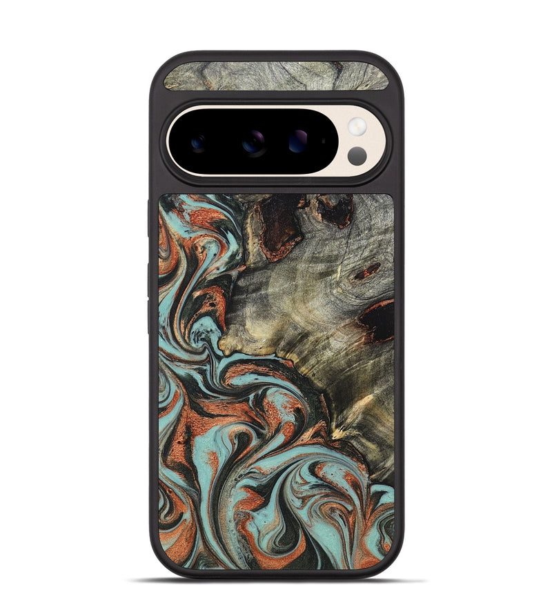 Pixel 10 Wood Phone Case - Hailie (Green, 823286)