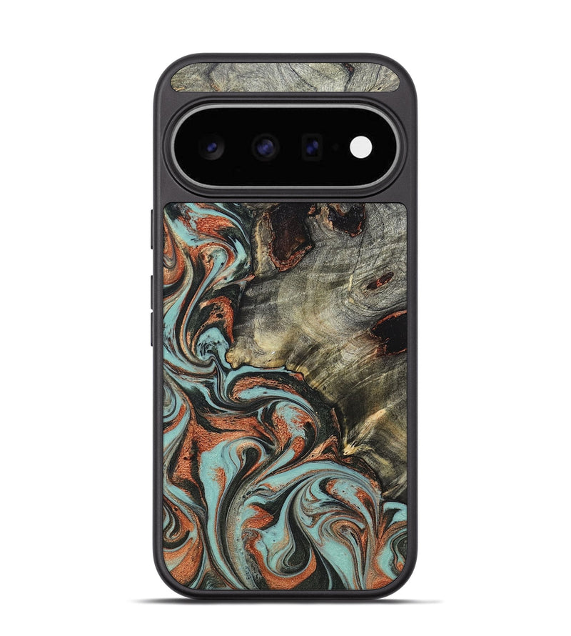 Pixel 11 Wood Phone Case - Hailie (Green, 823286)